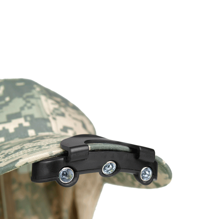 Lampe 3 LED casquette Mil-Tec - Article en vente au meilleur prix sur Welkit - Solutions Professionnelles Militaire et Police